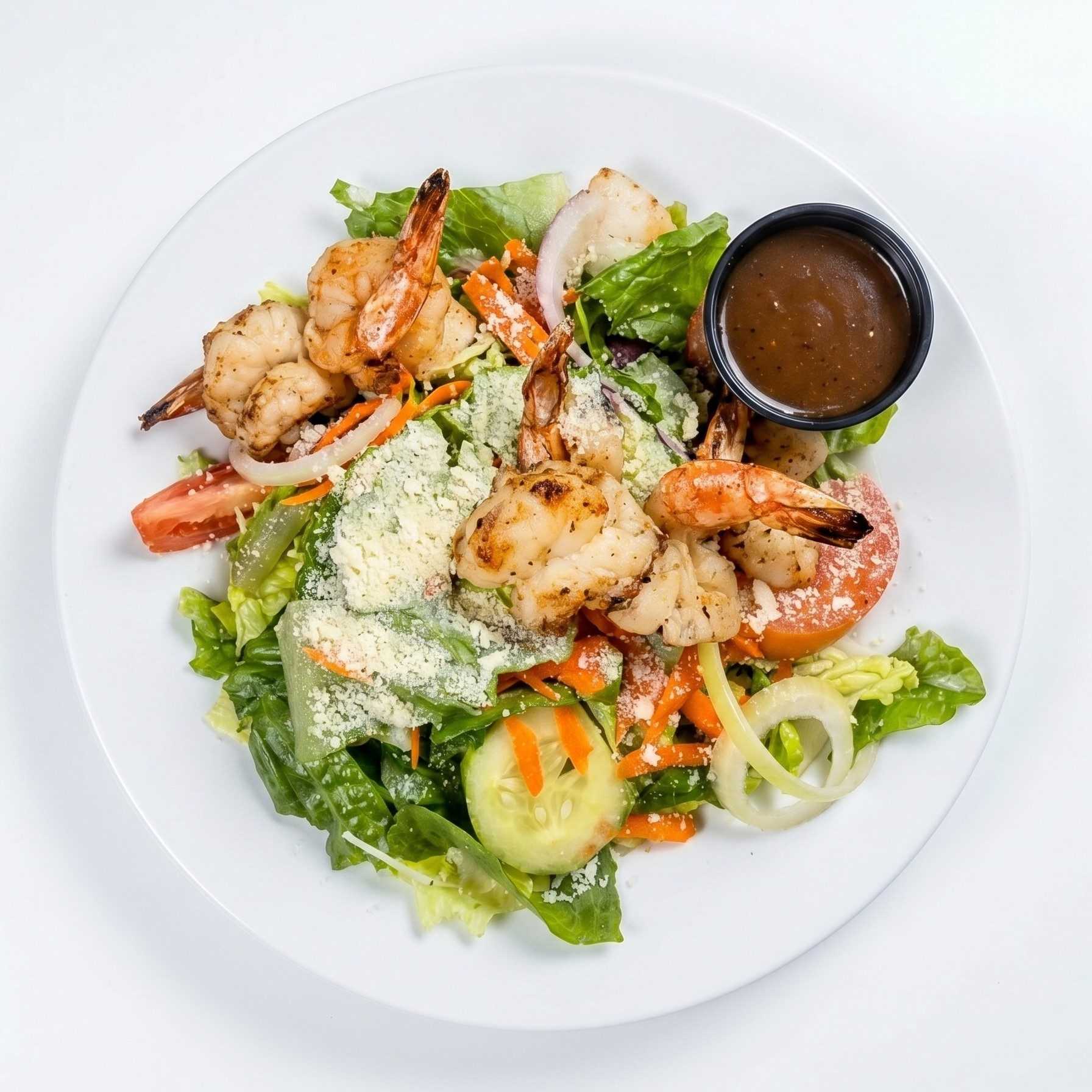 Grilled Shrimp Salad.