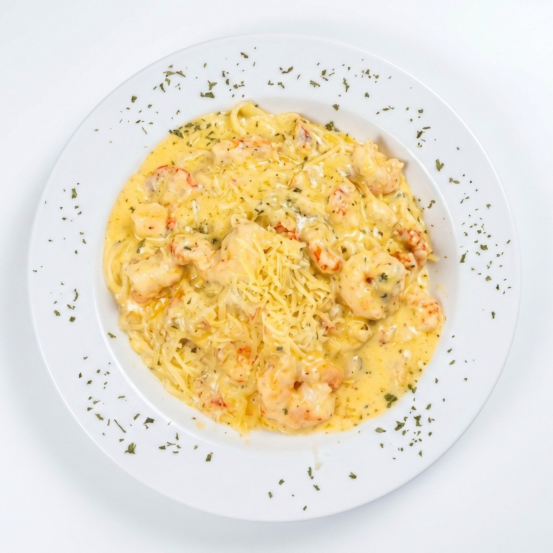 Seafood Alfredo.