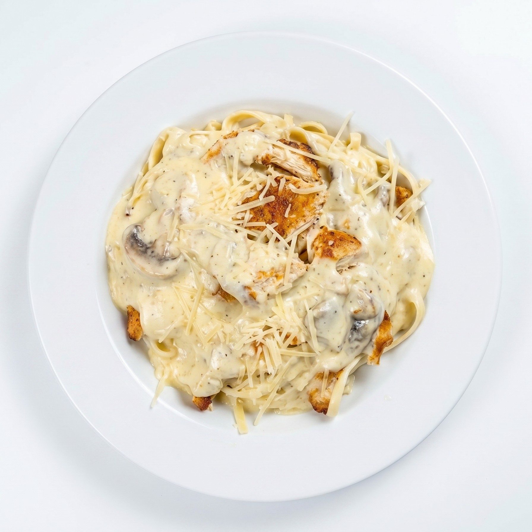 Seafood Alfredo.